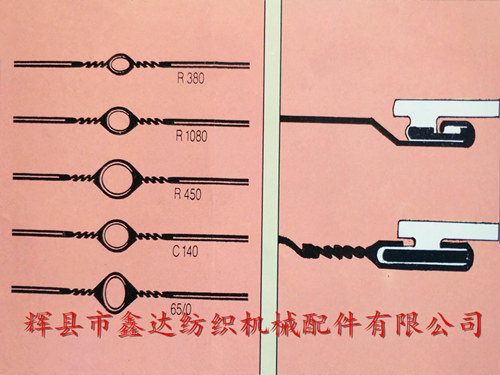 鋼絲綜、尼龍包覆綜絲、特種鋼絲綜、翻邊綜眼鋼絲綜型號與規(guī)格的詳細說明